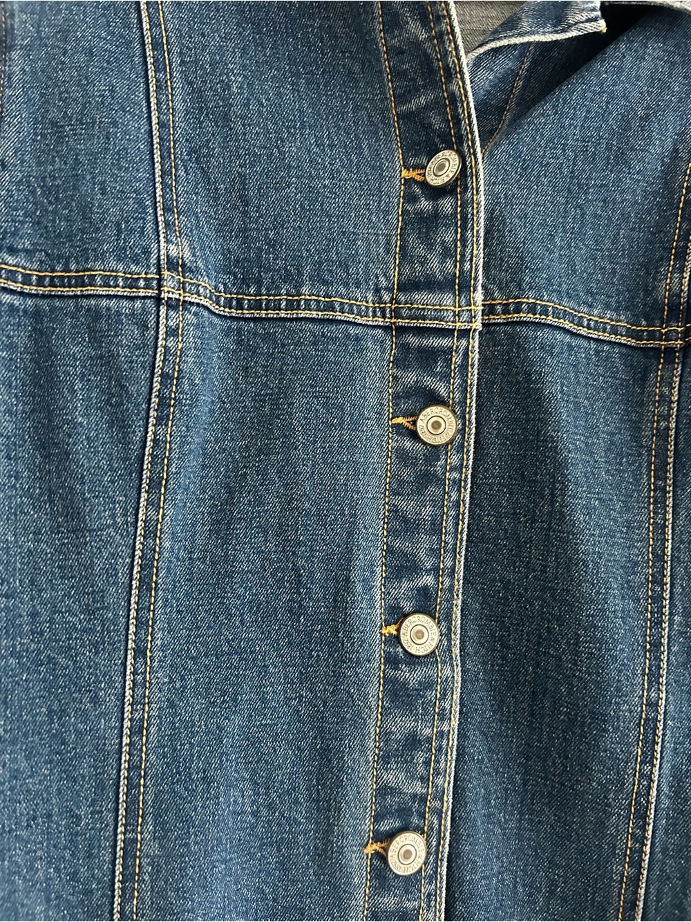 Abercrombie & Fitch Medium Blue Denim Shirt - Picture 3 of 4